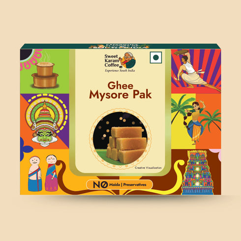 Sweet Karam Coffee Ghee Mysorepak Soft